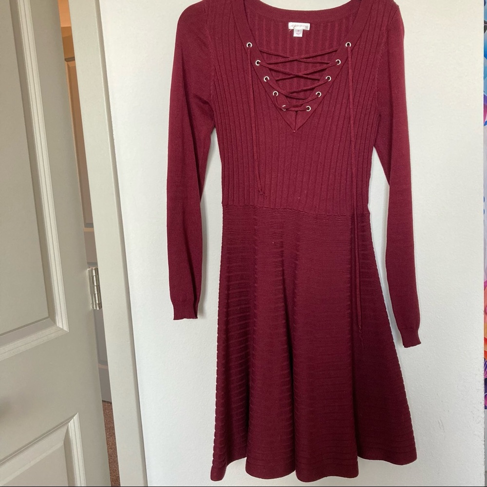 Target Soft Long Sleeve Knit Dress